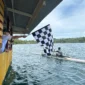Ketua Umum PODSI Maluku Utara, Kalpin Nur, membuka kegiatan Pemusatan Latihan Atlet Dayung Maluku Utara yang berlangsung di Talaga Paca, Tobelo, Halmahera Utara.