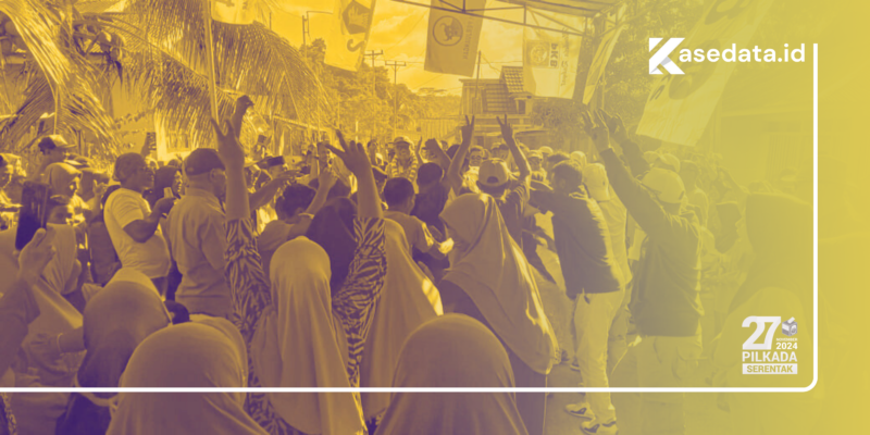 Warga Desa Fukweu, Kecamatan Sanana Utara, antusias menyambut paslon nomor urut 2 FAM-SAH 