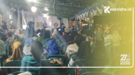 Suasana kampanye di kalumata/arak-arakan warga menyambut paslon Tauhid-Nasri
