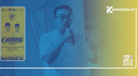 Ketua tim pemenangan, Junaidi A. Bahrudin || Kasedata.id