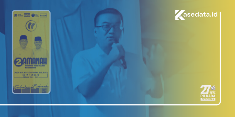Ketua tim pemenangan, Junaidi A. Bahrudin || Kasedata.id