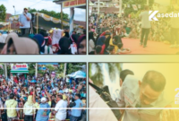 Suasana kampanye akbar AM-SAH di Halmahera Selatan