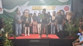 Pembacaan sikap dukungan barisan muda makayoa kepada Sahril-Makmur 