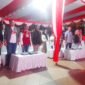 KPU Malut saat menggelar sosialisasi pilkada 2024 lewat pemutaran film yang berlangsung  di landmark Kota Ternate || Iin Afriyanti