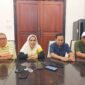 Fifian saat menggelar konferensi pers di Istana Daerah (Isda), Desa Fagudu, Kecamatan Sanana || Karno Pora