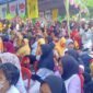 Warga padati lokasi kampanye di Desa Pastina, Kecamatan Sanana || Karno Pora