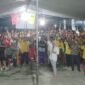 Foto bersama pasangan FAM-SAH dalam kegiatan kampanye, Senin malam || Karno Pora