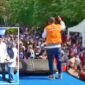 Kampanye akbar Tauhid-Nasri di depan Taman Nukila Kota Ternate