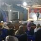 Ketua Tim Pemenangan Tauhid-Nasri, Junaidi A. Bahrudin, dalam acara pidato kemenangan || Kasedata.id