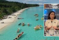 Festival Tanjung Waka tahun lalu/Made Ayu Marthini dari Deputi Bidang Pemasaran Kementerian Pariwisata dan Ekonomi Kreatif Republik Indonesia.