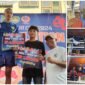 Penyerahan bonus dan piagam penghargaan kepada masing-masing atlet yang  menjuarai guberbur cup 2024 || Foto : Kasedata.id