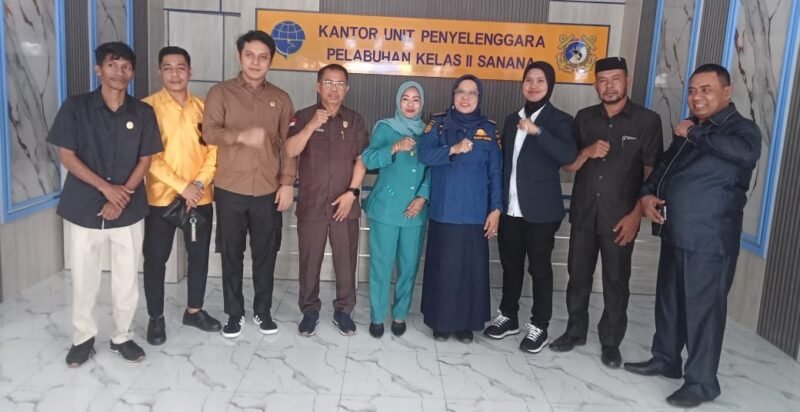 Kunjungan komisi I DPRD Sula ke Kantor UPP Kelas II Sanana  || Karno Pora