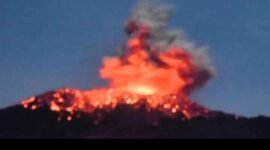 Letusan Besar Gunung Ibu pada Rabu (15/1/2025) malam || Iin Afriyanti