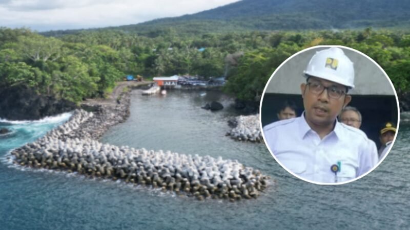 Pelabuhan Hiri di Sulamada/Kadis PUPR Kota Ternate || Foto : Ewin/kasedata.id