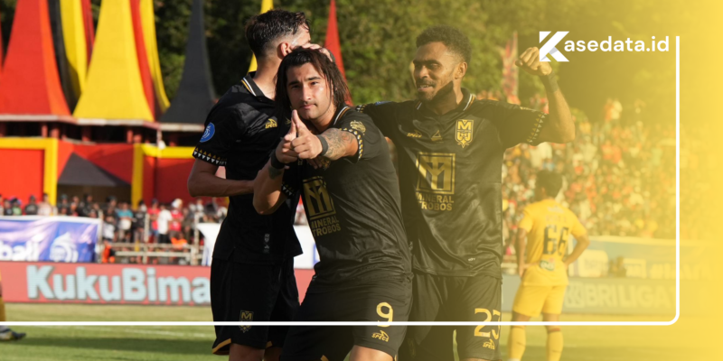 Selebarasi pemain Malut United Diego 