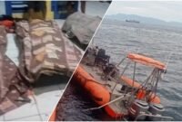 Korban meninggal dunia/speed boat basarnas ternate || Foto : istimewa
