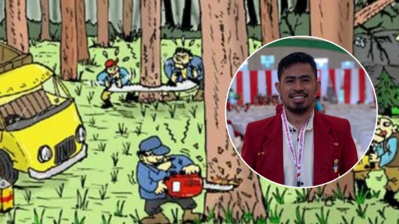 Foto : ilustrasi pembalakan liar/ketua DPD IMM Malut