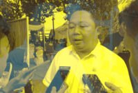 Sekretaris Daerah Kota Ternate, Dr. Rizal Marsaoly saat diwawancarai || Dok : Kasedata.id 