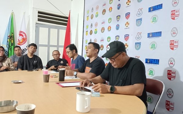 Rapat persiapan jajaran KONI Ternate segaligus mematangkan festival olaharaga di Kota Ternate || Dok : istimewa