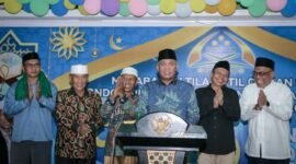 Wakil Wali Kota Ternate Nasri Abubakar saat menutup kegiatan MTQ PTQ HS ke-I 2025 || Foto : istimewa
