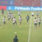 Sesi latihan Malut United Fc di Gelora Kie Raha jelang laga kontra Persita Tangerang || Foto : MU