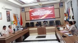 Rapat koordinasi persiapan PSU Pulau Taliabu di kantor KPU Maluku Utara || Haerun Hamid