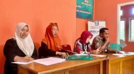 Kegiatan pendataan konsumen minyak data oleh Disperindagkop Halmahera Selatan || Foto : Irfandi_kasedata.id