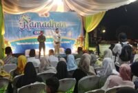 Ketua Pemuda Muhammadiyah Malut saat memberi sambutan dalam kegiatan Ramadan Expo || Foto : kasedata.id
