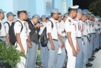Peserta seleksi Paskibraka Kota Ternate 2025 || Dok : kasedata.id