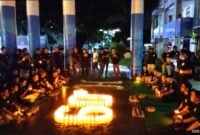 Suasana Peringatan Earth Hour 60+ di Kantor Wali Kota Ternate || Dok : kasedata.id