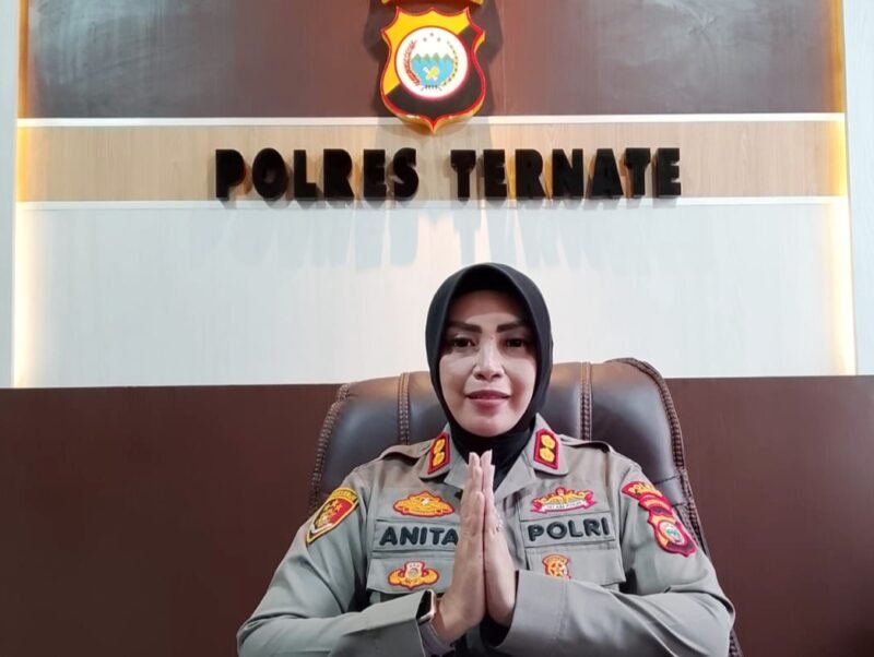 Kapolres Ternate AKBP Anita Ratna Yulianto || Foto : Iin Afriyanti_kasedata.id