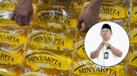 Foto ilustrasi minyakita/Sekda Kota Ternate, Dr. Rizal Marsaoly || Dok : kasedata.id