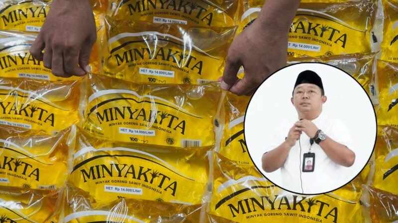 Foto ilustrasi minyakita/Sekda Kota Ternate, Dr. Rizal Marsaoly || Dok : kasedata.id
