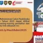 Flayer rekrutmen Calon Paskibraka Kota Ternate 2025 || Kasedata.id