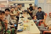 Gerakan Pemuda (GP) Nuku saat menggelar Buka Bersama di Kalibata, Jakarta Selatan.
