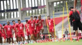 Sesi latihan Malut United Fc jelang hadapi Persis Solo || Foto : MU