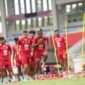 Sesi latihan Malut United Fc jelang hadapi Persis Solo || Foto : MU