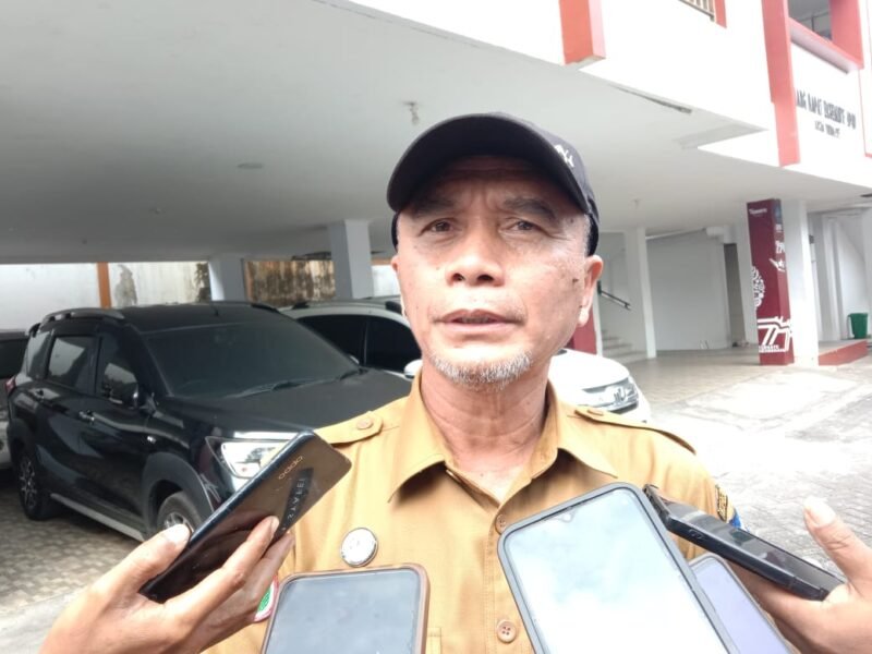 Dirut Ake Gaale Ternate Muhammad Syafei saat diwawancarai || Foto : Ilham_kasedata