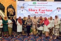 Kapolres Ternate, AKBP Anita Ratna Yulianto menghadiri peringatan Hari Kartini Ke-147. || Doc : Hairun Hamid