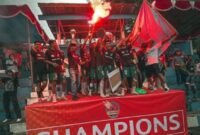 Tarau FC saat menjuarai sango cup 2022 || Dok : kasedata