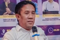 Anggota Komisi III DPRD Maluku Utara, Muksin Amrin || Dok : Ilham Mansur 