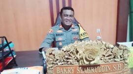 Kapolsek Ternate Selatan AKP Bakry Syahruddin || Foto : haerun_kasedata