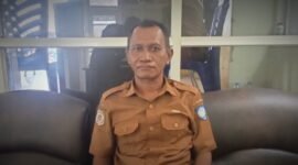 Lurah Bastiong Talangame, Zakaria M. Usman  || Foto : Haerun_kasedata