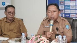 Rapat pembahasan Koperasi Merah Putih yang dipimpin Sekretaris Daerah, Dr. Rizal Marsaoly, didampingi Pelaksana Tugas (Plt) Kepala Bappelitbangda, Mohd. Taufik Djauhari  || Foto : istimewa