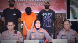 Konfrence pers pengungkapan kasus ganja di Ternate || dok : istimewa