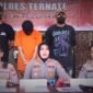 Konfrence pers pengungkapan kasus ganja di Ternate || dok : istimewa