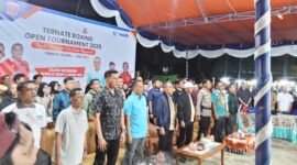 Acara pembukaan Ternate Boxing Open Tournament || Foto : Haerun_kasedata