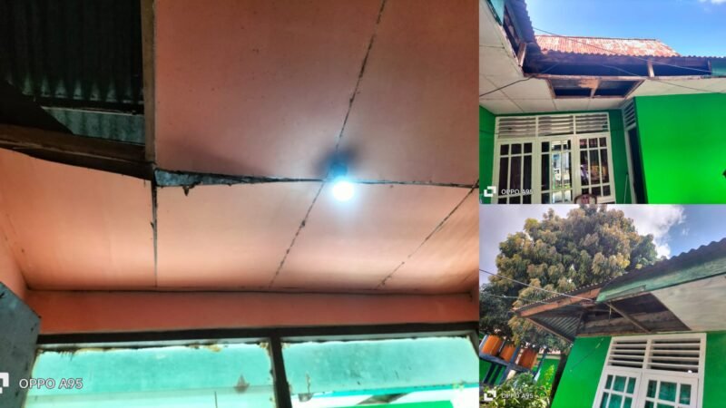 Kondisi gedung wisma UPTD Himo-himo Ternate yang butuh direnovasi oleh Pemerintah Provinsi Maluku Utara || Foto : Haerun_kasedata