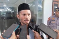 Rindo Larengsi saat menceritakan kronologi kejadian || Foto : Ridal_kasedata
