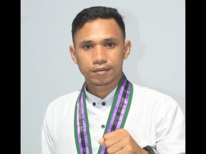 Risko Hardi, Sekretaris Wilayah Pelajar Islam Indonesia (PII) Maluku Utara || dok : haerun